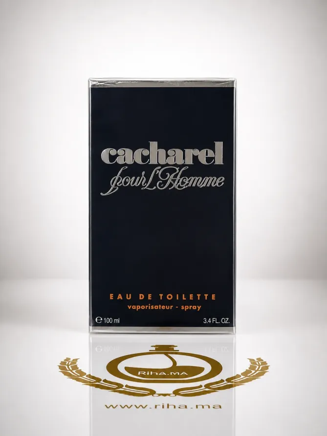 Cacharel pour L'Homme Cacharel eau de toilette 100ml Flacon de parfum Cacharel pour homme sur fond neutre élégant