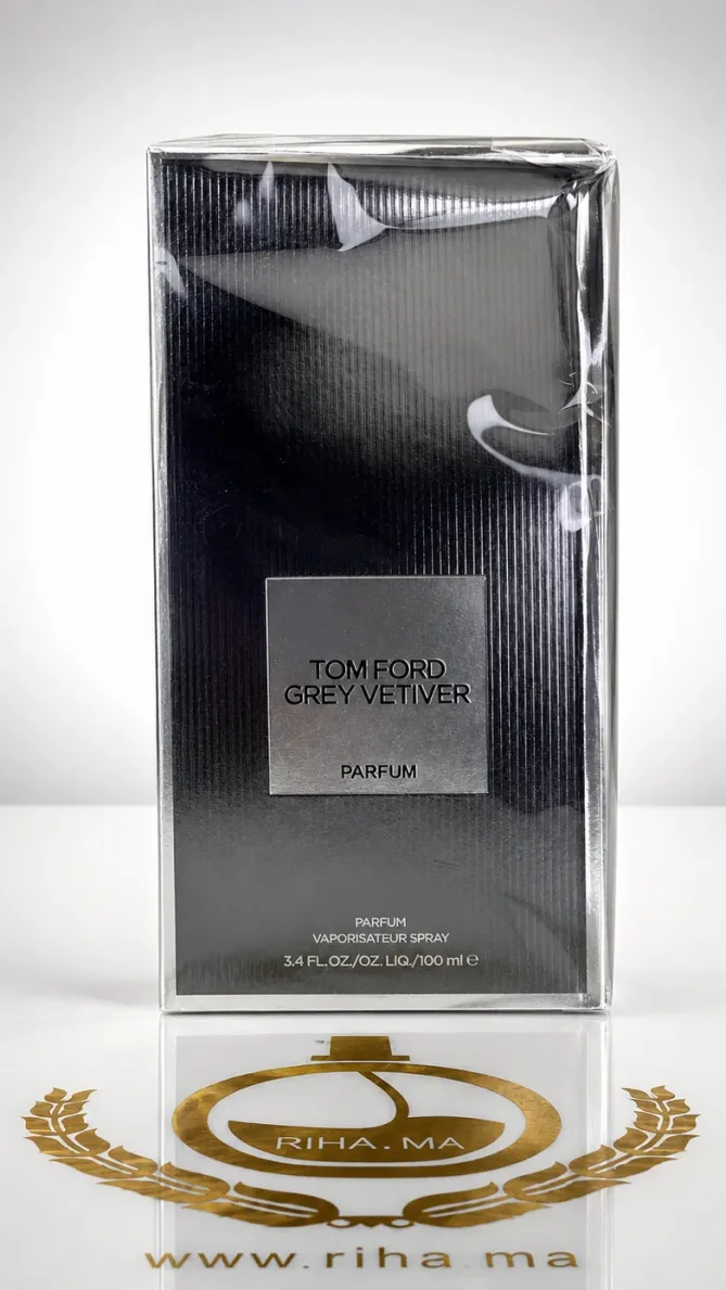 Grey Vetiver Parfum Tom Ford 100ML Flacon de parfum grey vetiver Tom Ford sur fond élégant
