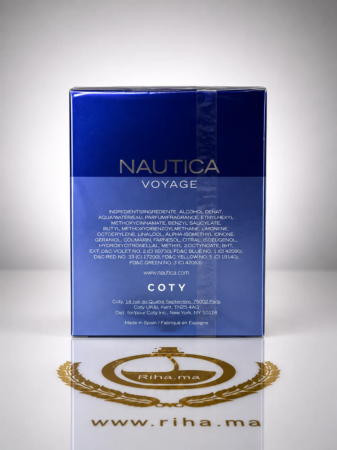 Nautica Voyage Nautica eau de toilette 100ml — photo 2 Flacon de Nautica Voyage Nautica eau de toilette pour homme — vue 2