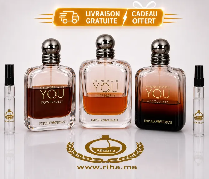 Pack decantage homme Stronger With You avec trois flacons 5 ml