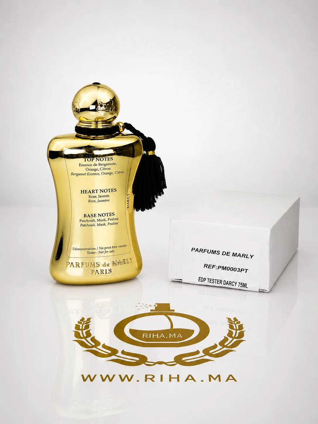 Testeur Darcy Parfums de Marly Eau De Parfum pour femme 75ml — photo 2 Flacon testeur Darcy Parfums de Marly parfum floral pour femme — vue 2