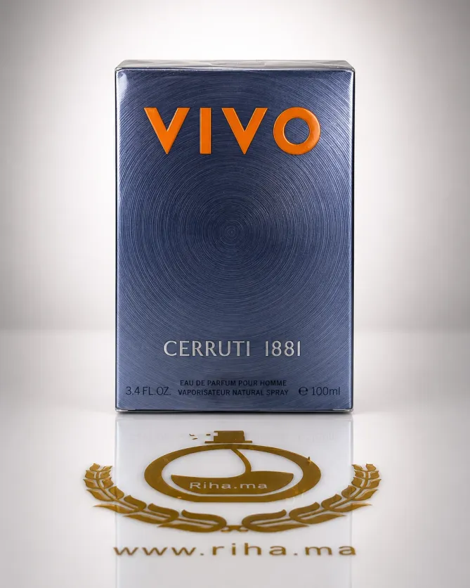 Vivo Cerruti 1881 Eau DE Parfum Pour Homme 100ml Flacon de parfum vivo cerruti pour homme, élégant et boisé