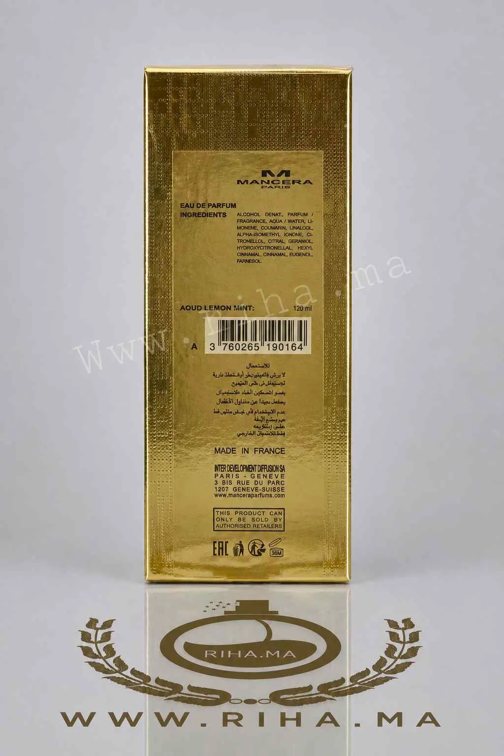 Aoud Lemon Mint – Mancera prix maroc Aoud Lemon Mint – Mancera prix maroc