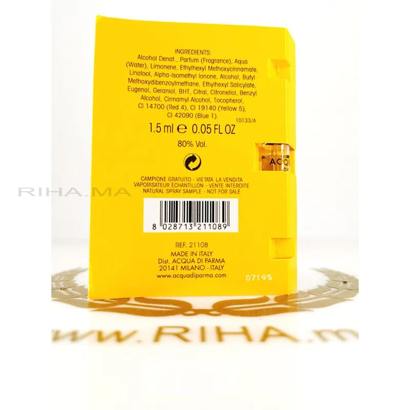 Echantillons-miniature-Gelsomino-Nobile-Acqua-di-Parma-prix-maroc Echantillons miniature Gelsomino Nobile-Acqua di Parma Acqua di parma - parfum Maroc