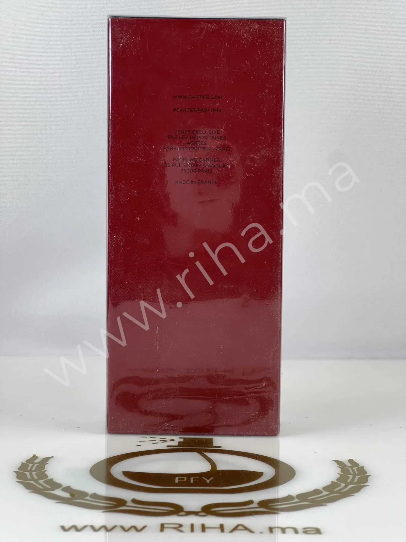 Cartier Declaration Parfum – Eau de Parfum Homme 100ml — photo 2 Flacon cartier declaration eau de parfum homme 100ml fond élégant — vue 2