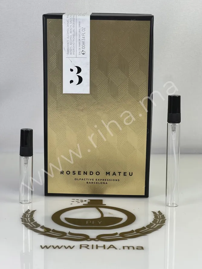 IMG_7411_0002_www.riha.ma copy 2 Décantage Rosendo Mateu Nº 3 eau de parfum Rosendo Mateu - parfum Maroc
