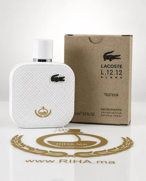 Tester Lacoste L.12.12 Blanc eau de toilette 100ml Tester Lacoste L.12.12 Blanc eau de toilette 100ml