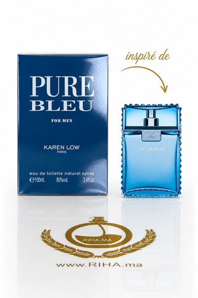Pure Blue Karen Low Eau de Toilette pour homme 100ML Pure Blue Karen Low Eau de Toilette pour homme 100ML