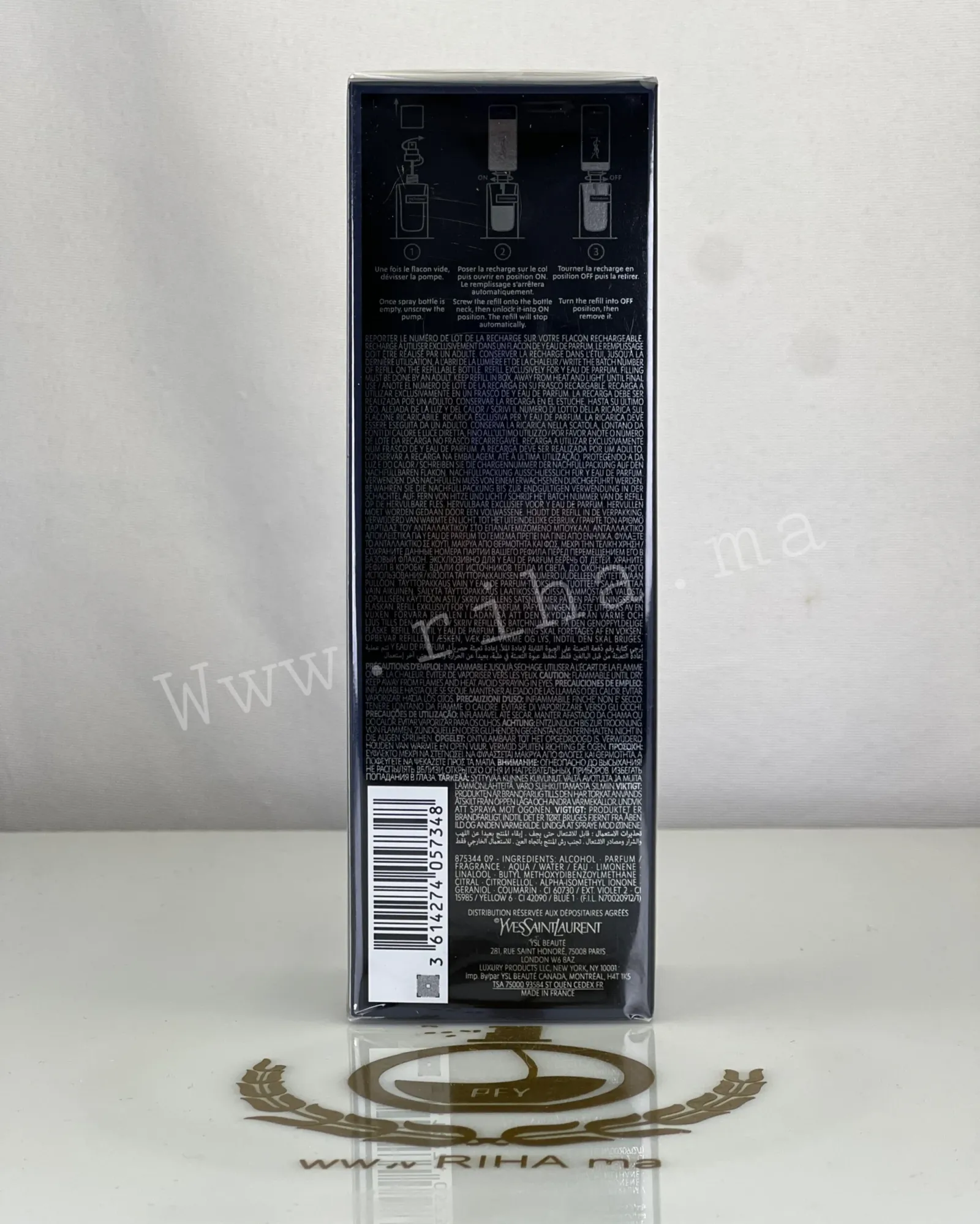 YVES SAINT LAURENT Y REFILL EAU DE PARFUM LA RECHARGE prix maroc (2) YVES SAINT LAURENT Y REFILL EAU DE PARFUM LA RECHARGE prix maroc