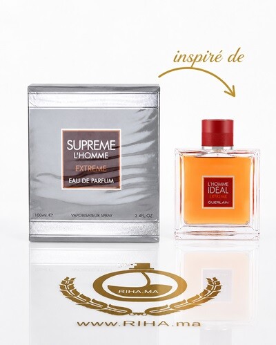 Supreme L'homme Extreme Eau De Parfum Fragrance World Pour Homme 100ML