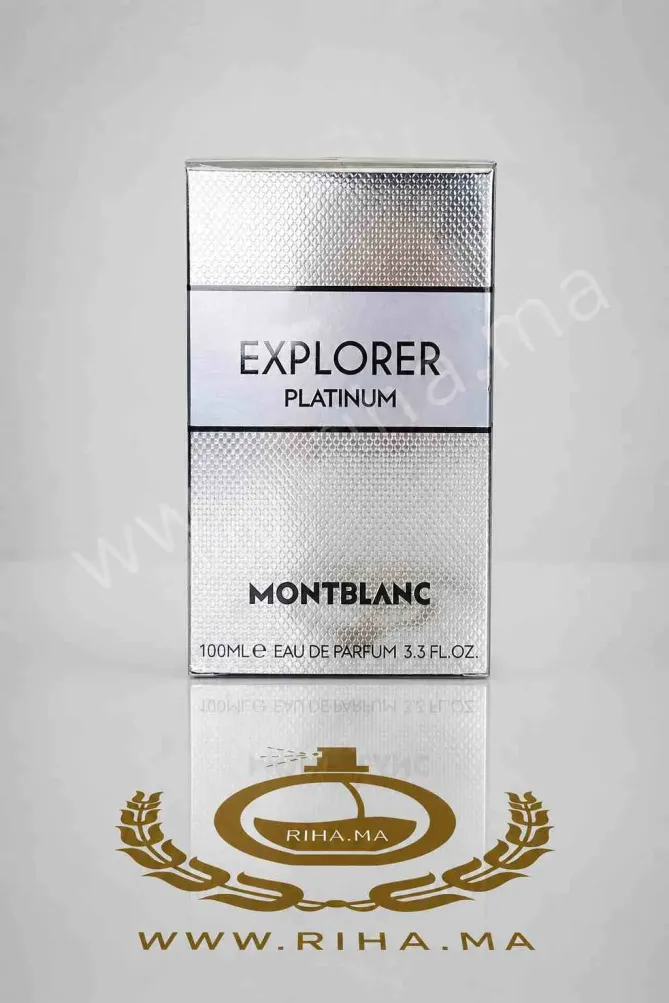 Explorer Platinum Montblanc Eau de Parfum Pour Homme 100 ML Authentic Explorer Platinum Montblanc Eau de Parfum Pour Homme 100 ML Authentic