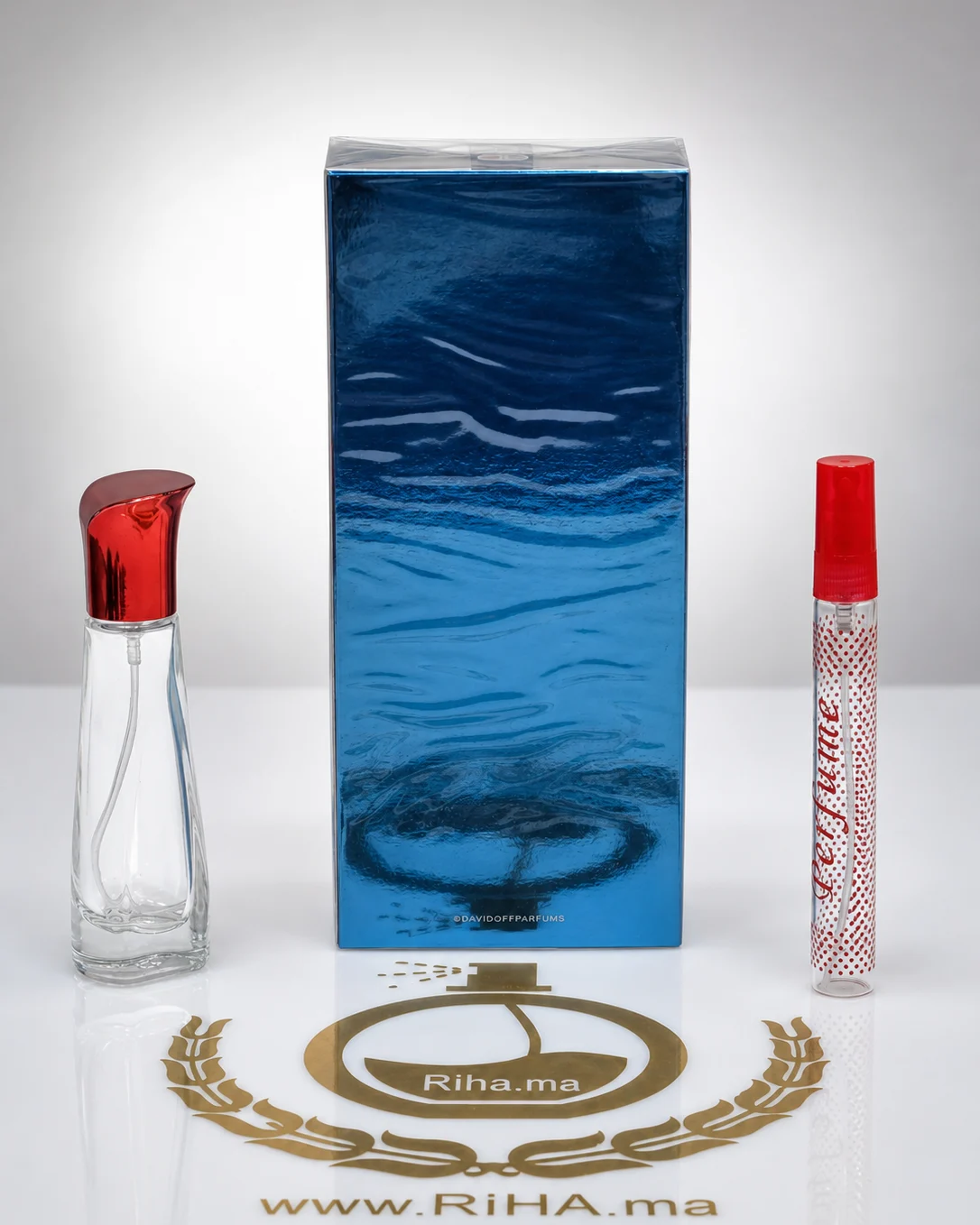 Décantage Cool Water Davidoff Eau de Toilette — photo 2 Flacon de décantage Cool Water Davidoff eau de toilette — vue 2