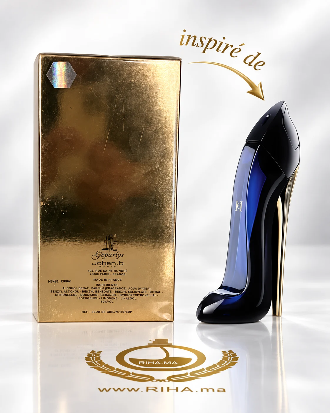 Be Seduced Girl Eau De Parfum Pour Femme 100ml — photo 2 Flacon Be Seduced Girl eau de parfum pour femme 100 ml — vue 2
