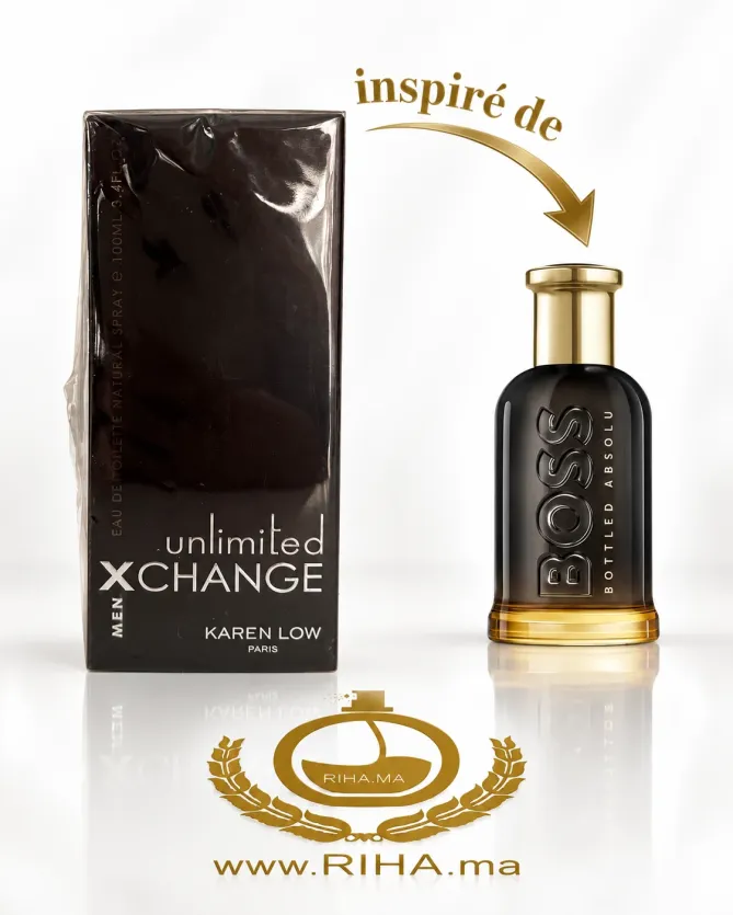 Unlimited Xchange Eau De Parfum Pour Homme 100ml Flacon Unlimited Xchange eau de parfum pour homme 100 ml