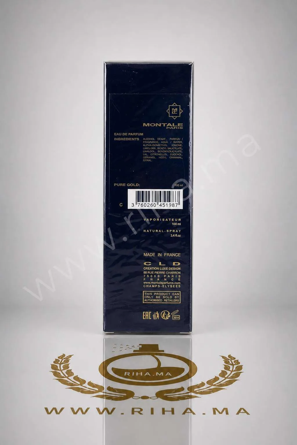 PURE GOLD - MONTALE prix maroc PURE GOLD - MONTALE prix maroc