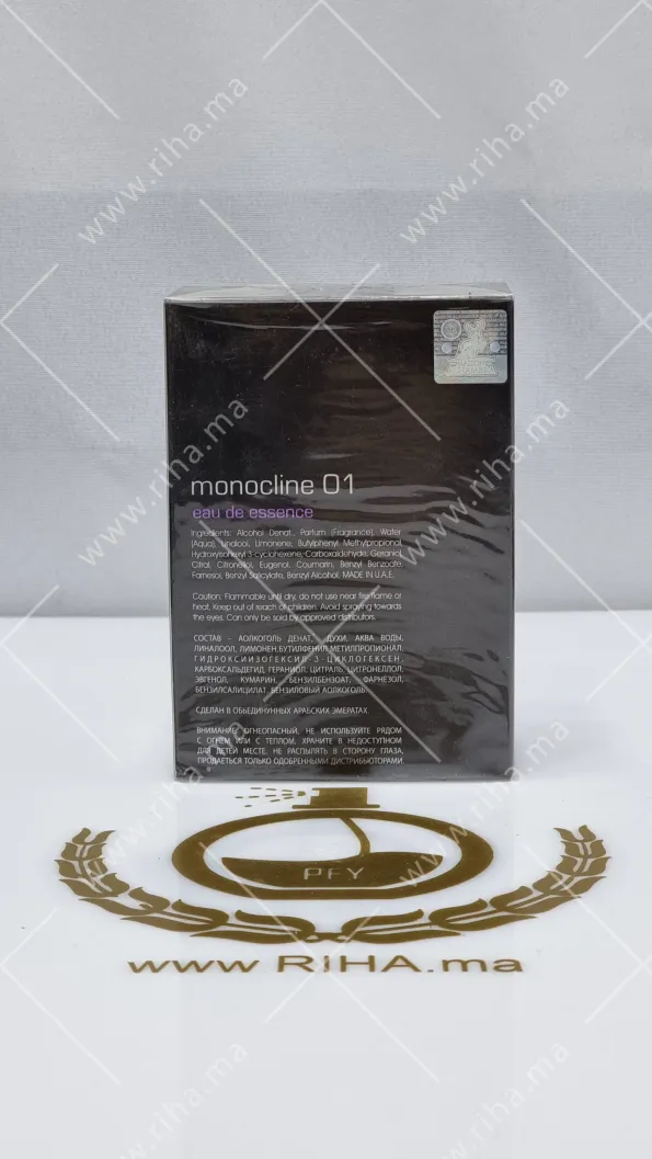 Monocline 01 eau de essence monocline 01 Eau De Essence Maison Alhambra 100 ml alhambra - parfum Maroc