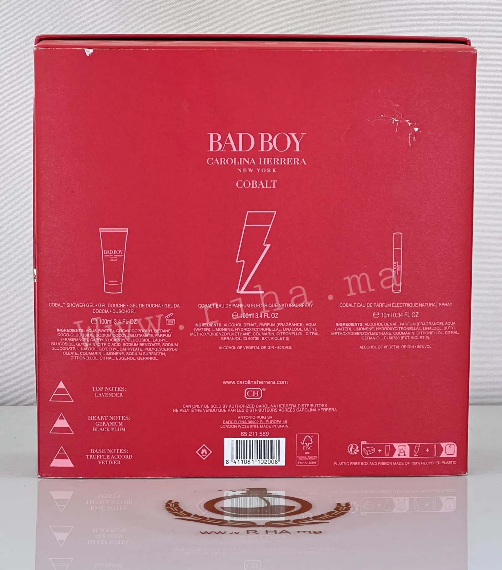 Coffret Cadeau Bad Boy Cobalt Parfum Electrique Carolina Herrera Pour Homme Coffret Cadeau Bad Boy Cobalt Parfum Electrique Carolina Herrera Pour Homme