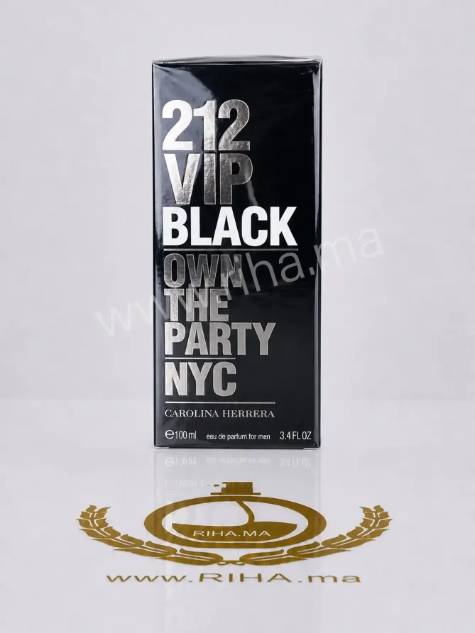 212 black men ch 212 VIP Black Carolina Herrera Eau de Parfum Pour Homme Carolina Herrera - parfum Maroc