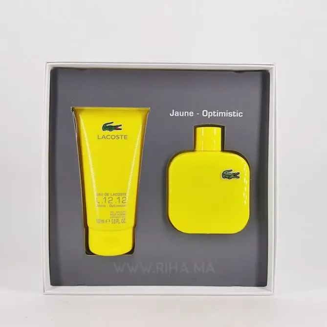 EAU DE LACOSTE L.12 12 JAUNE – LACOSTE Lacoste - parfum Maroc