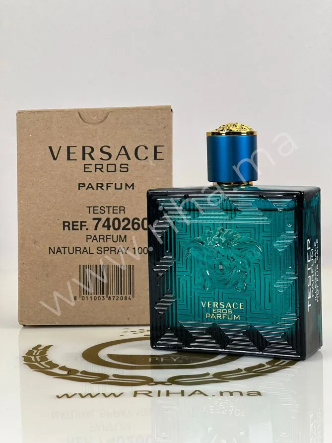 Tester Versace Eros Parfum 100ml PRIX MAROC Tester Versace Eros Parfum 100ml PRIX MAROC