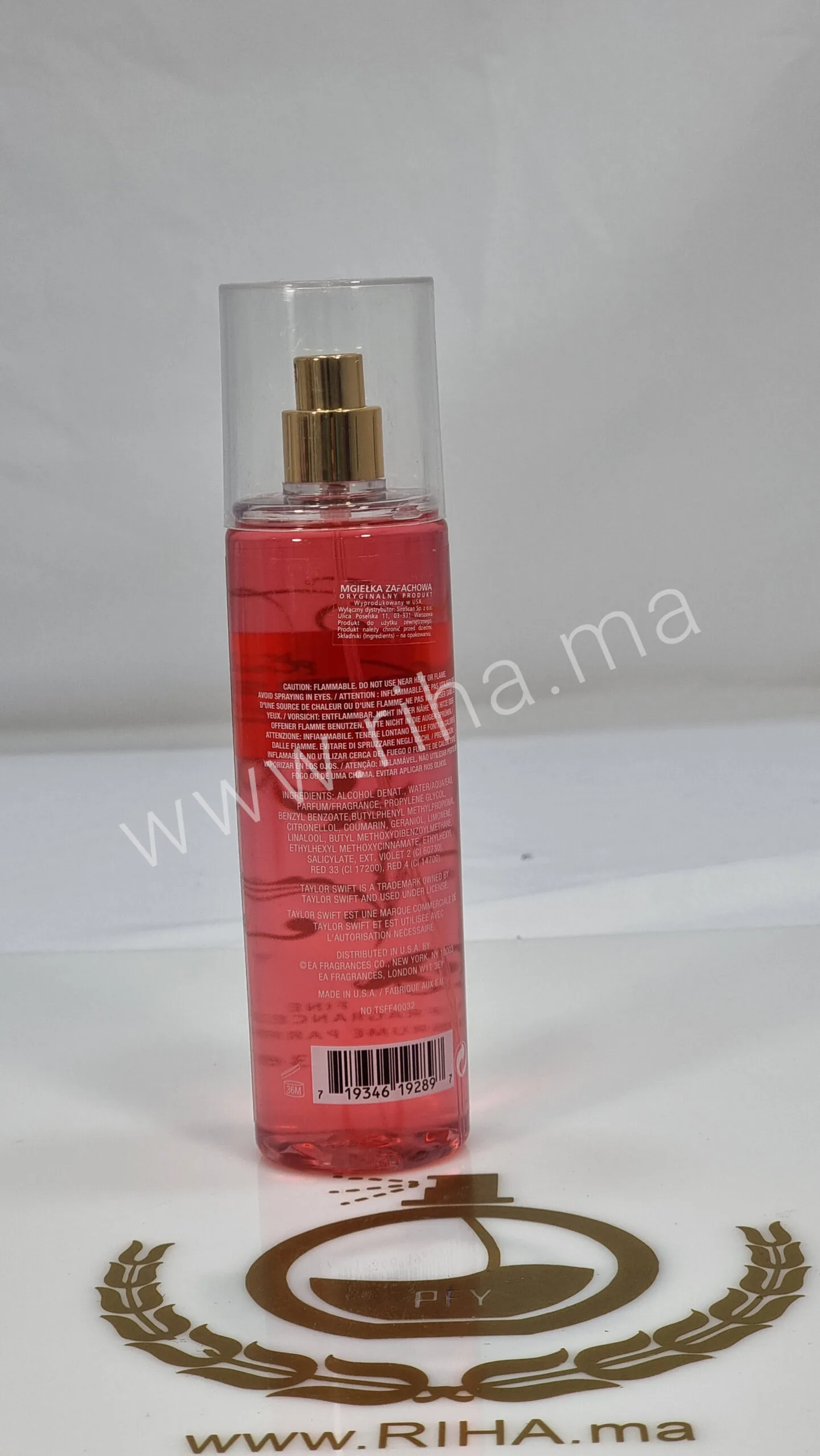 Taylor Swift Wonderstruck Taylor Swift Wonderstruck Fragrance Mist pour le Corps 236ml - parfum Maroc
