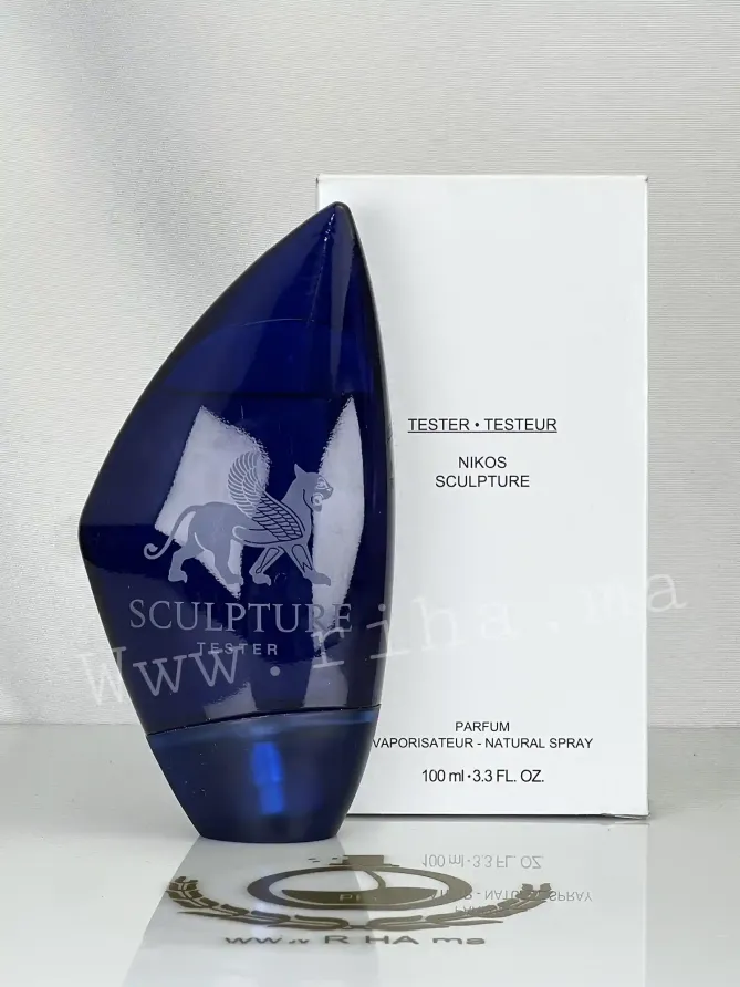 Tester Nikos Sculpture Parfum Pour Homme 100 ML Authentic Tester Nikos Sculpture Parfum Pour Homme 100 ML Authentic