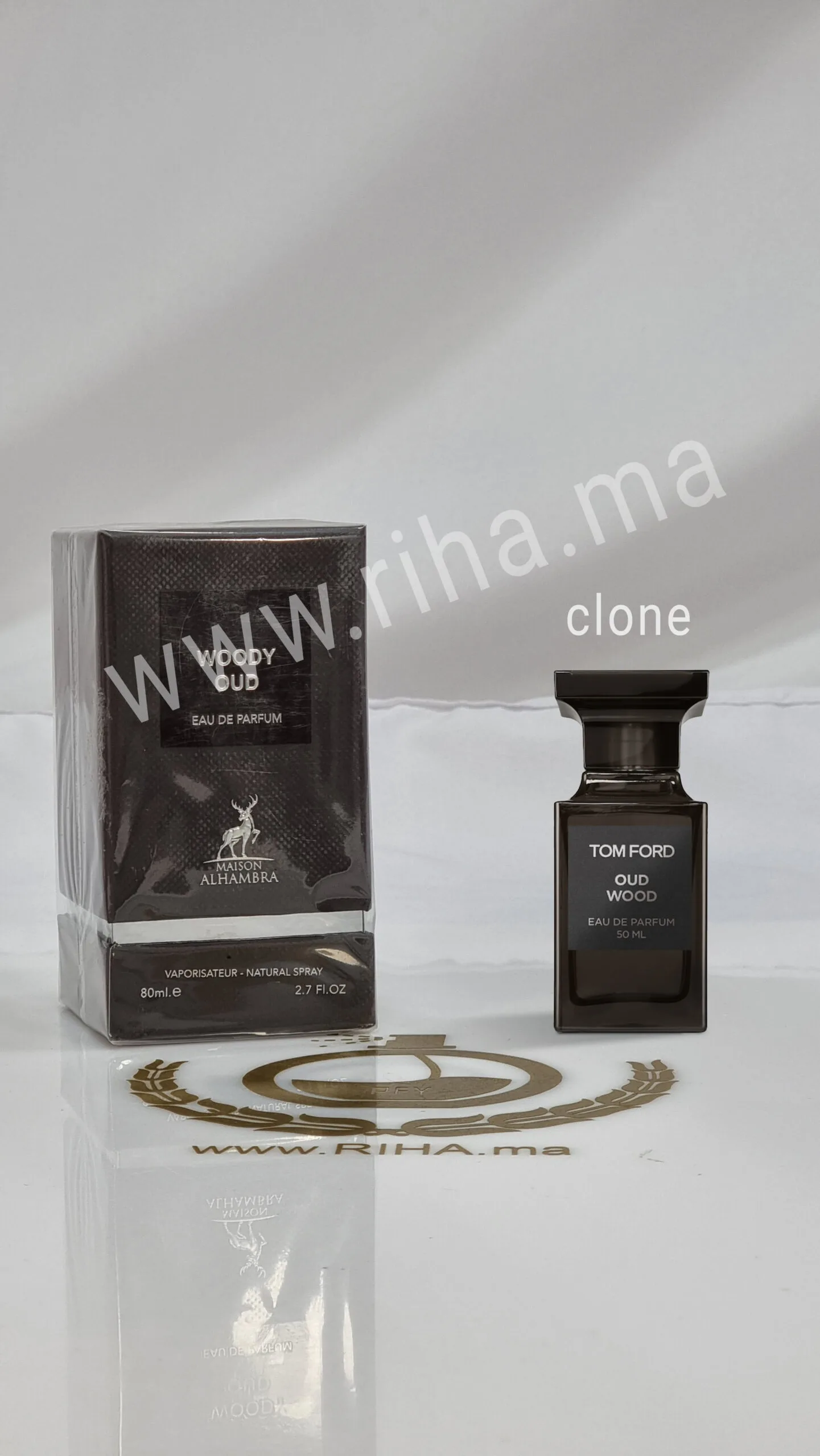 Woody Oud Woody Oud de MAISON ALHAMBRA eau de parfum 80ml – Tom Ford Clone Maison Alhambra - parfum Maroc