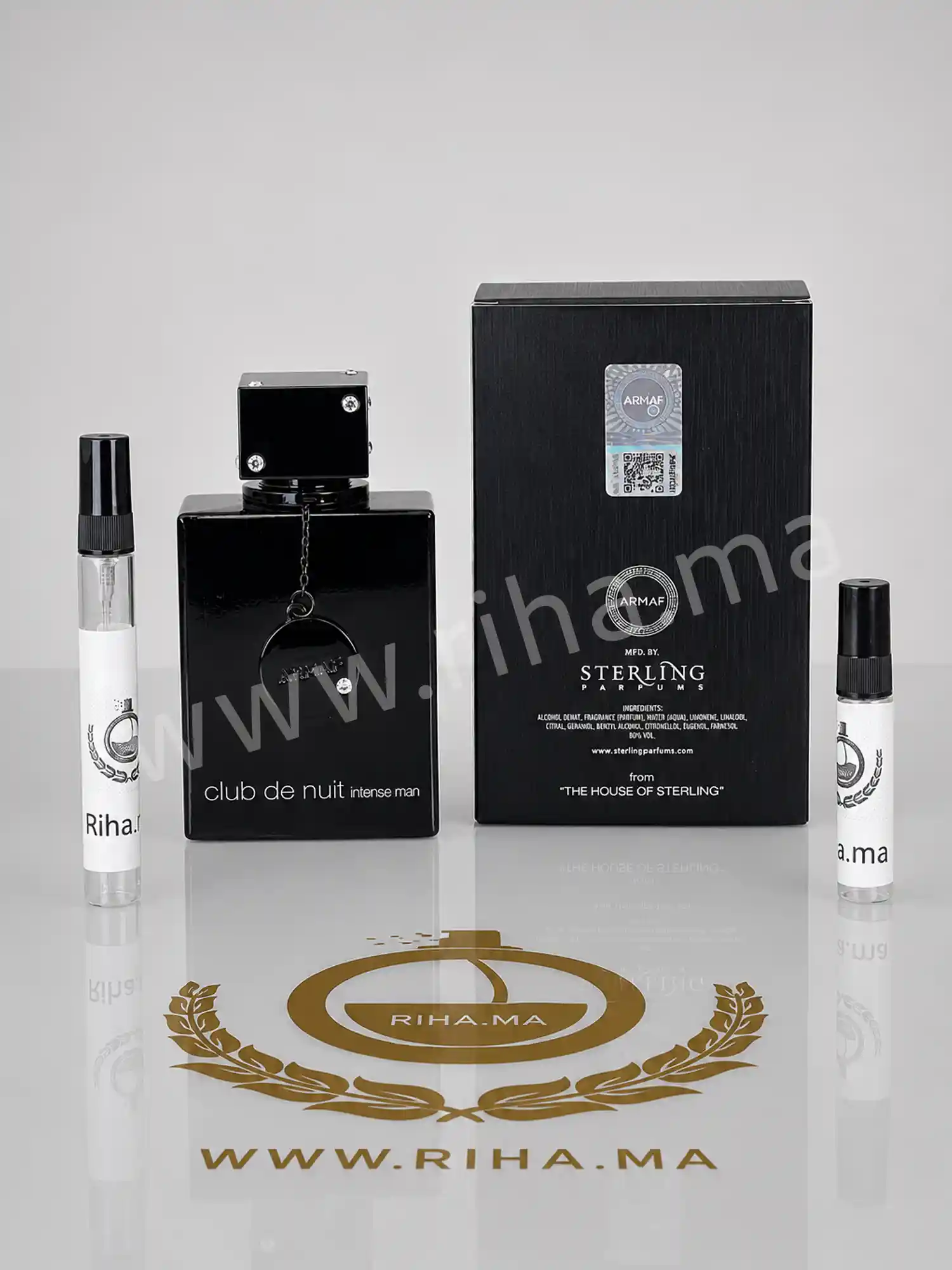 instense dubai Decantage Club de Nuit Intense Man Armaf Made in Dubai parfum homme original Authentic au Maroc chez RIHA.ma