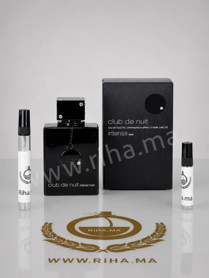 intemnse man front Decantage Club de Nuit Intense Man Armaf Made in Dubai parfum homme original Authentic au Maroc chez RIHA.ma