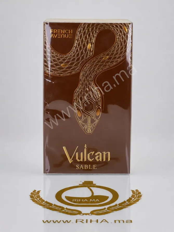 Vulcan Sable French Avenue Eau de Parfum 100ml Flacon vulcan sable french avenue eau de parfum 100ml fond ambré