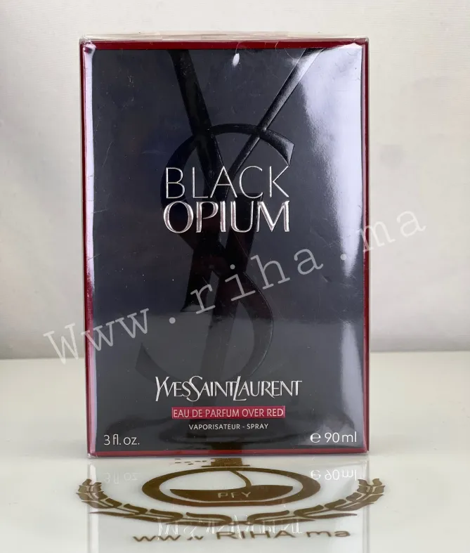 Black Opium Over Red Yves Saint Laurent Eau de parfum pour femme 100ml prix maroc Black Opium Over Red Yves Saint Laurent Eau de parfum pour femme prix maroc