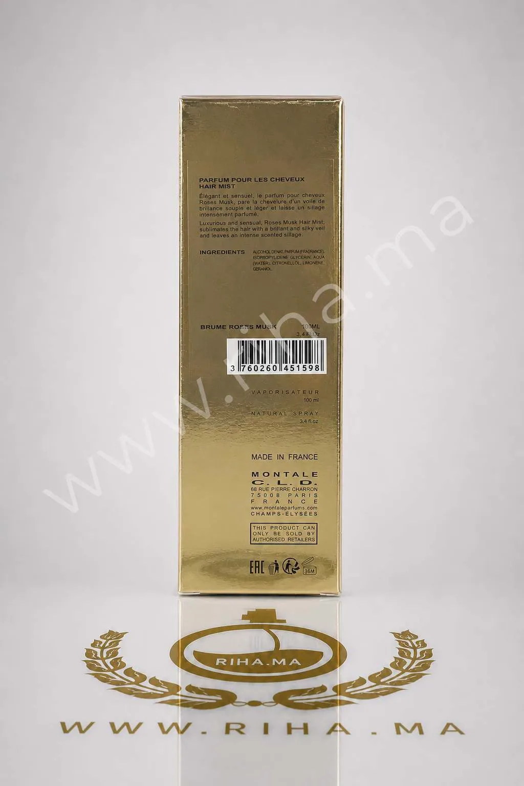 Roses Musk-Montale PARFUM POUR LES CHEVEUX Roses Musk-Montale PARFUM POUR LES CHEVEUX