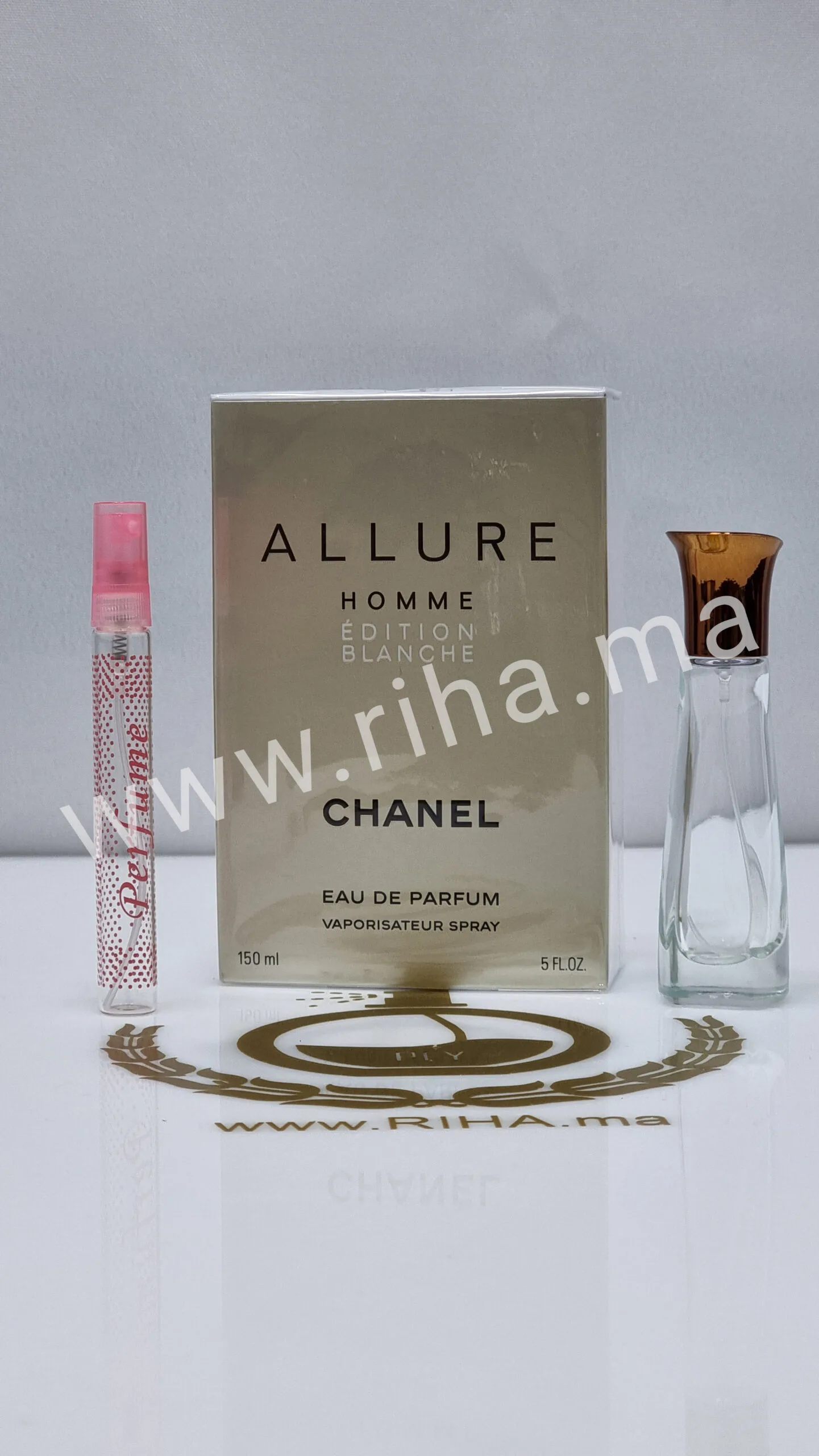 Allure Homme Edition Blanche Decantage Allure Homme Edition Blanche Chanel eau de parfum Chanel - parfum Maroc