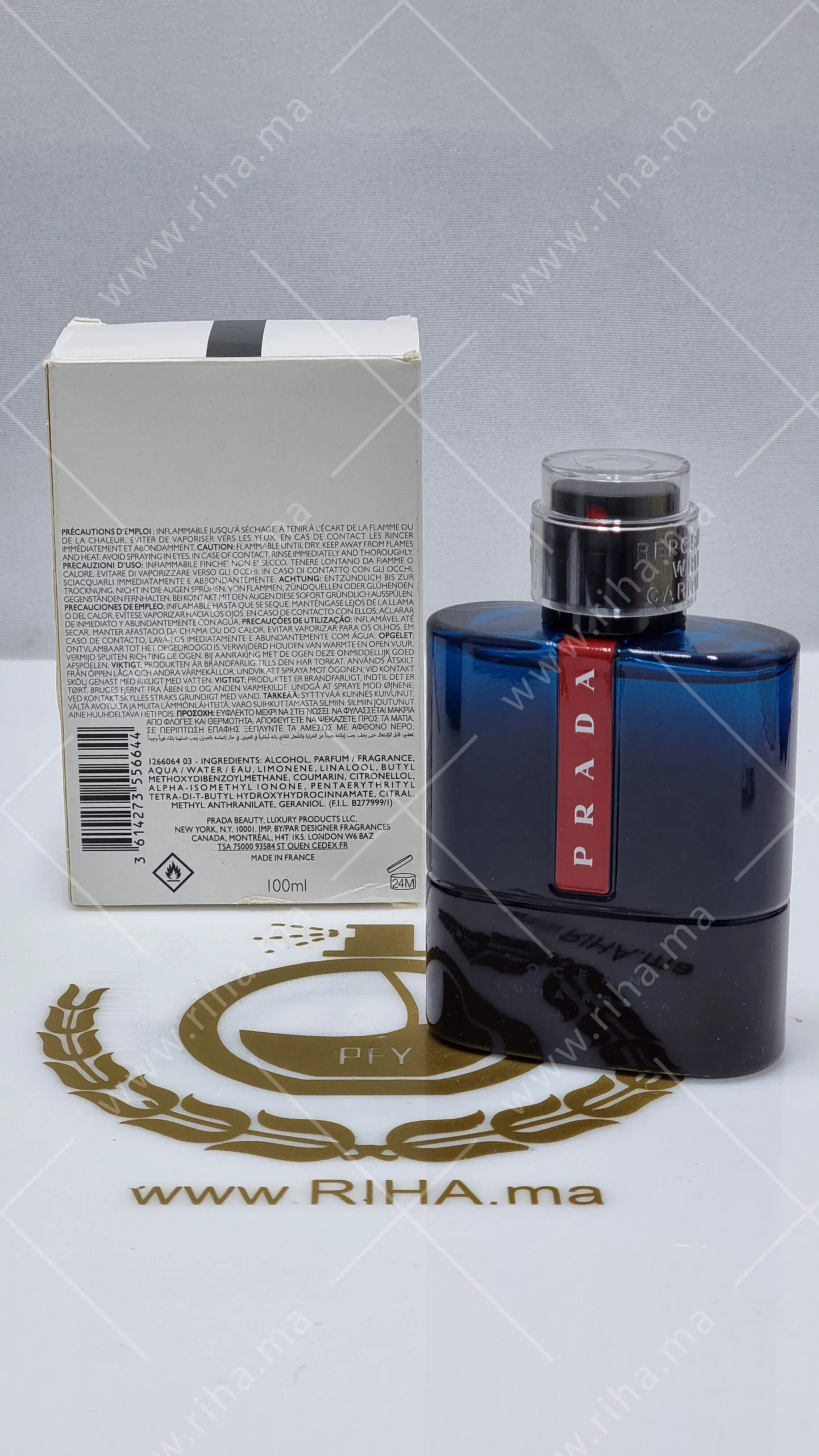 Luna Rossa Ocean Luna Rossa Ocean Prada eau de toilette 100ml Prada - parfum Maroc