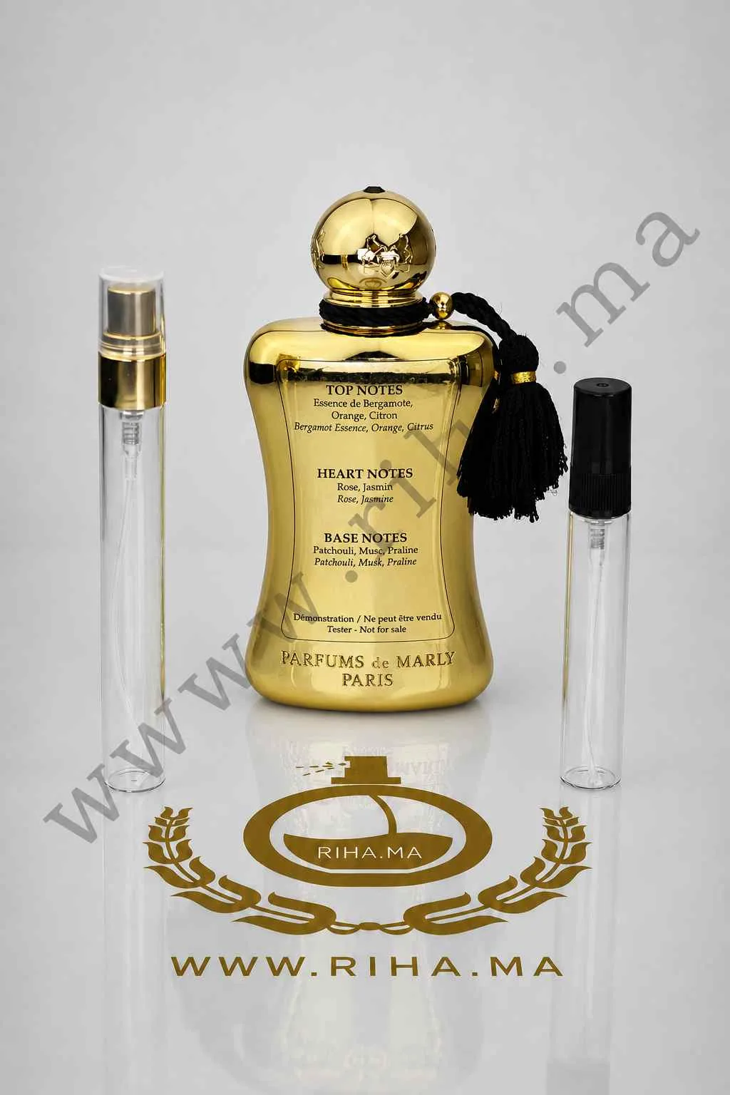 decantage Darcy Parfums de Marly Eau De Parfum pour femme 75ml — photo 2 decantage darcy parfums de marly — Flacon de décantage Darcy Parfums de Marly pour femme — vue 2