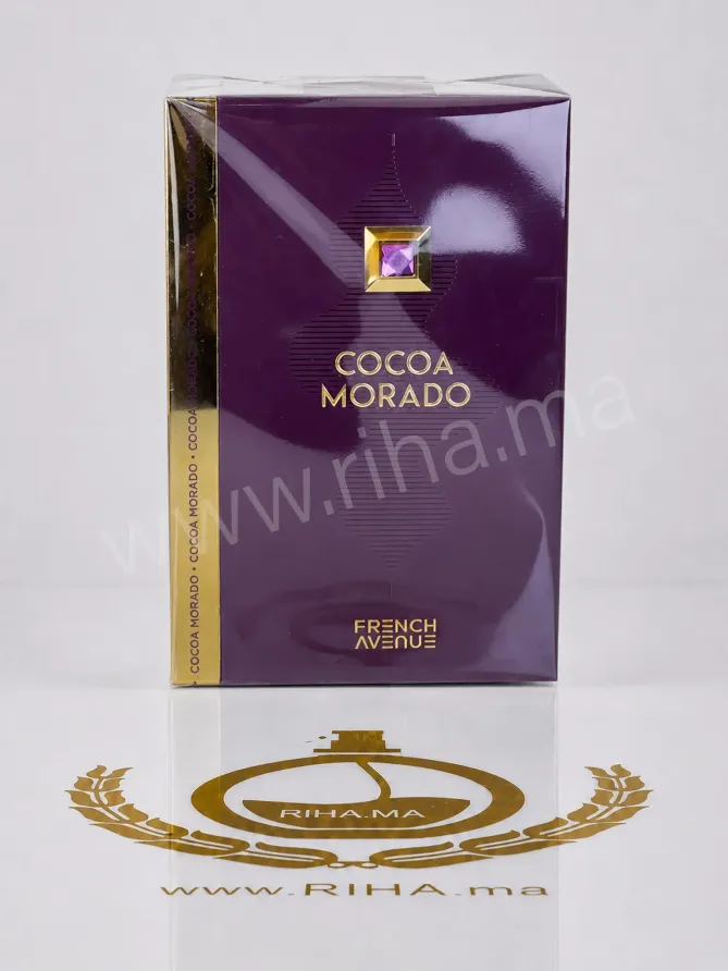 Cocoa Morado French Avenue Eau de Parfum 100ml Flacon de cocoa morado french avenue eau de parfum 100ml fond sombre