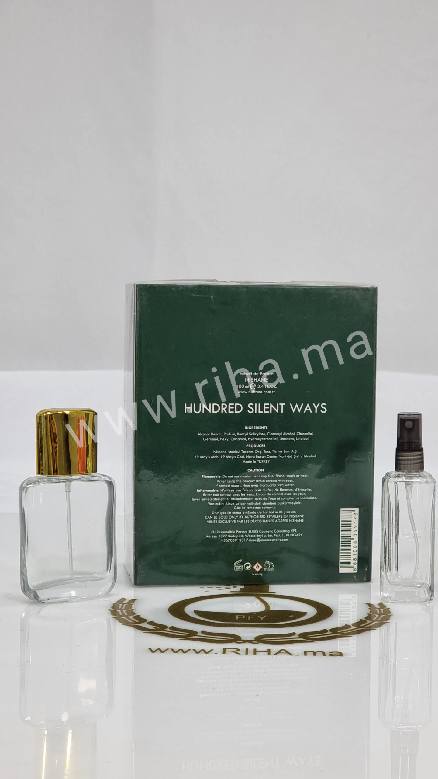 20220909_202143 Decantage Hundred Silent Ways Nishane extrait de parfum Nishane - parfum Maroc