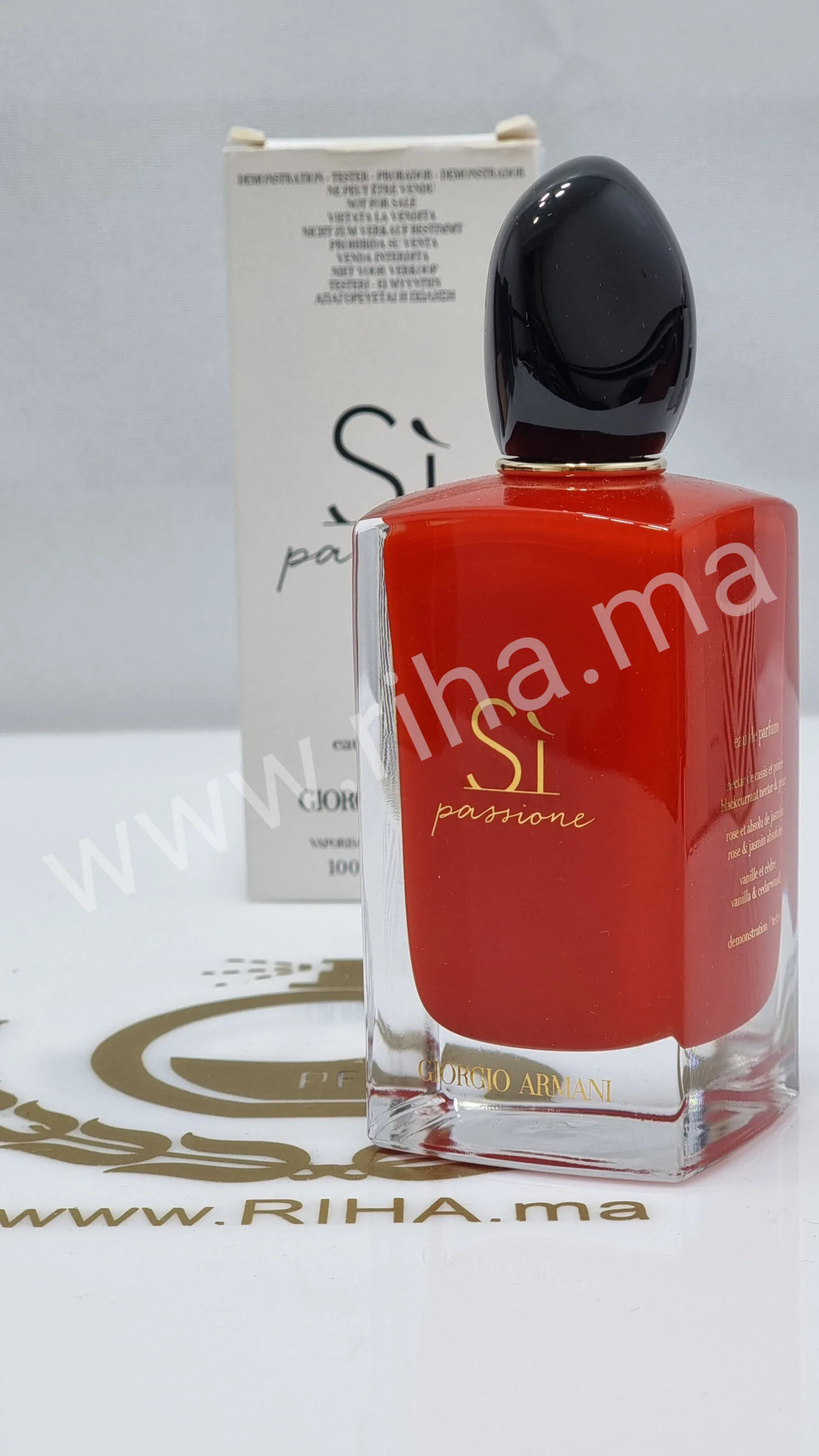 Sì Passione Tester Sì Passione Eau de Parfum 100ml -Giorgio Armani Giorgio Armani - parfum Maroc