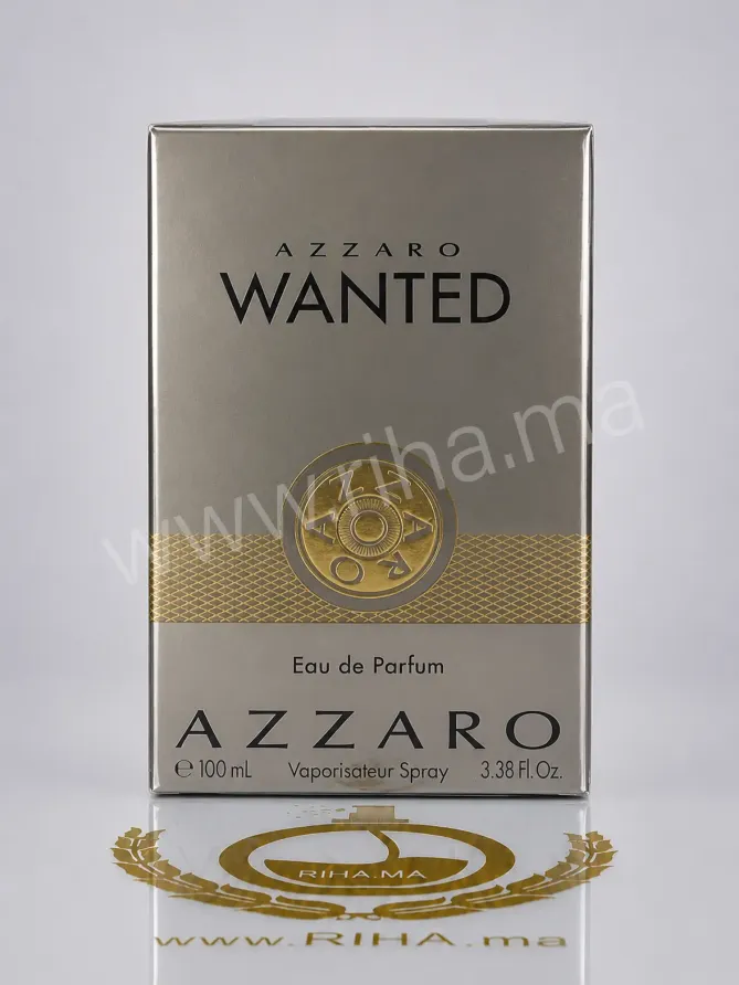 Achetez Azzaro Wanted Eau de Parfum Pour Homme 100ml chez RIHA.ma. Parfum original au Maroc, masculin, frais, épicé, boisé et séduisant.