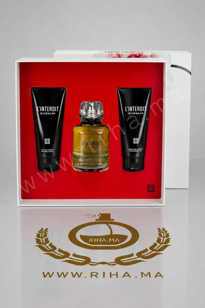 Coffret L'Interdit Eau de Parfum Givenchy Pour Femme 80 ML
