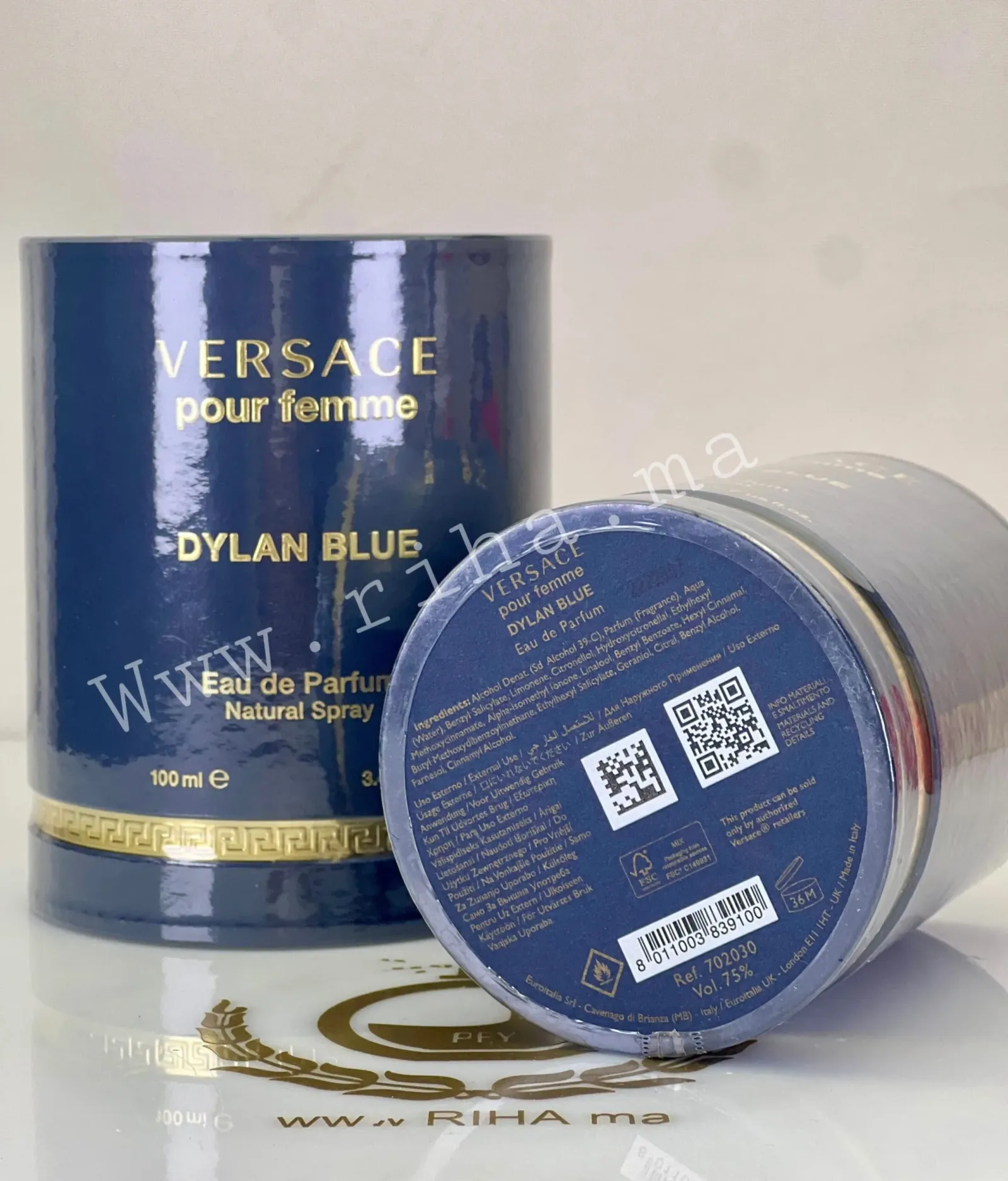 daylan blue pour femme maroc VERSACE POUR FEMME DYLAN BLUE – VERSACE Versace - parfum Maroc