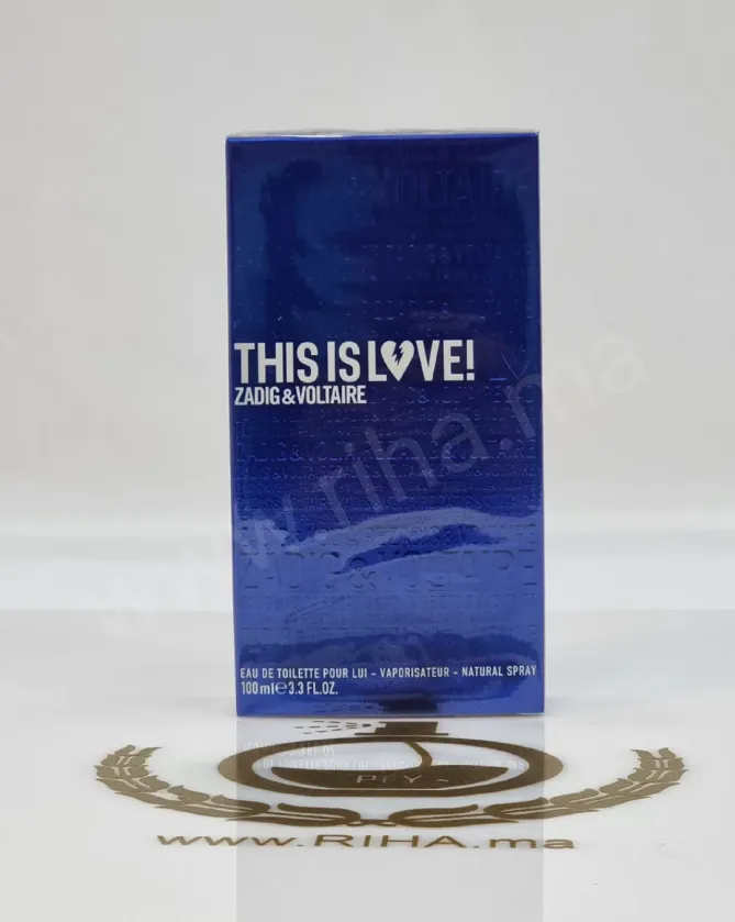 This Is Love! for Him de Zadig & Voltaire est un parfum Boisé Aromatique pour homme This Is Love! for Him de Zadig & Voltaire est un parfum Boisé Aromatique pour homme