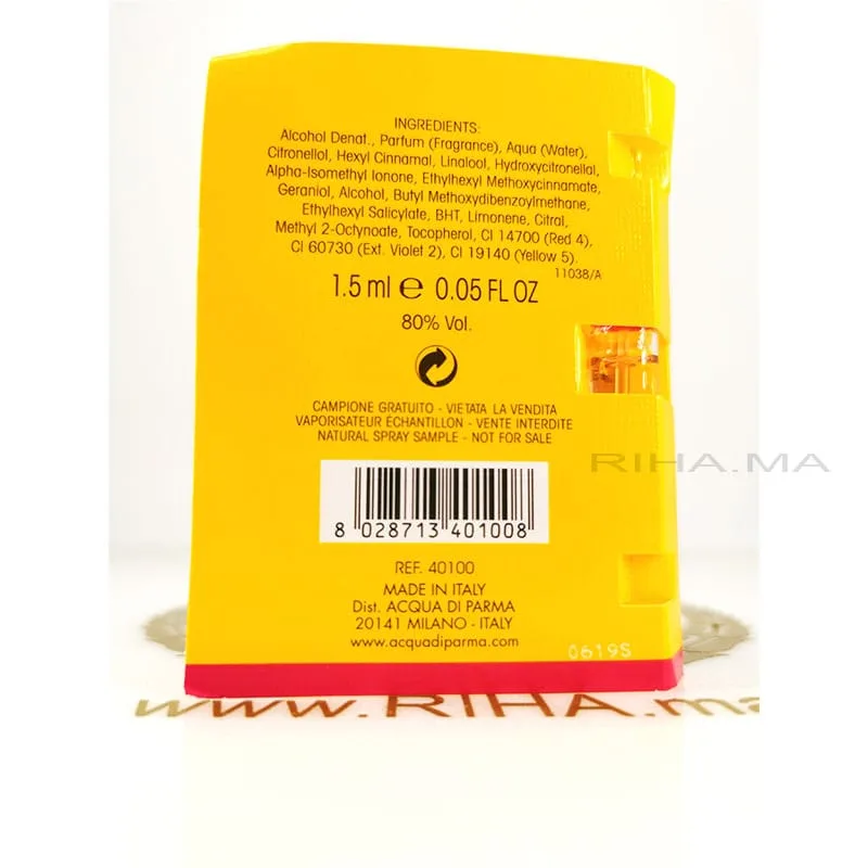 Echantillons-miniature-Peonia-Nobile-Acqua-di-Parma-prix-maroc Echantillons miniature Peonia Nobile-Acqua di Parma Acqua di parma - parfum Maroc