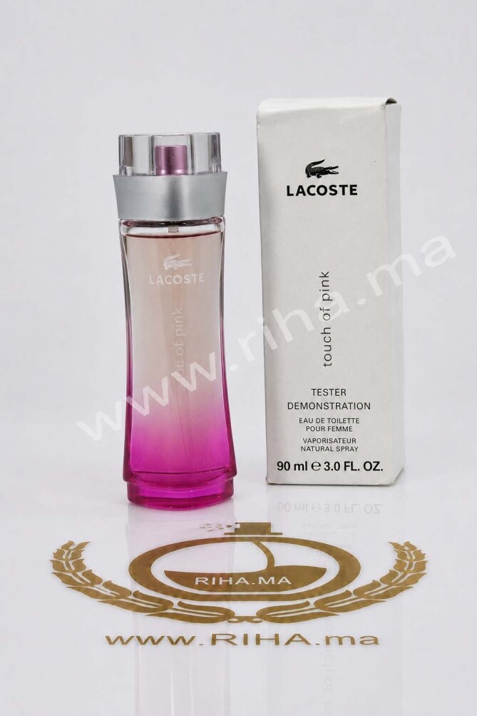 lacoste touche pink tester lacoste touche pink tester