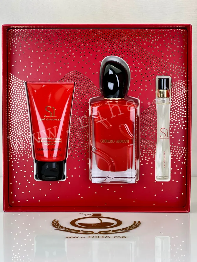 Coffret Cadeau Sì Passione Giorgio Armani-GIORGIO ARMANI Coffret Cadeau Sì Passione Giorgio Armani-GIORGIO ARMANI prix maroc