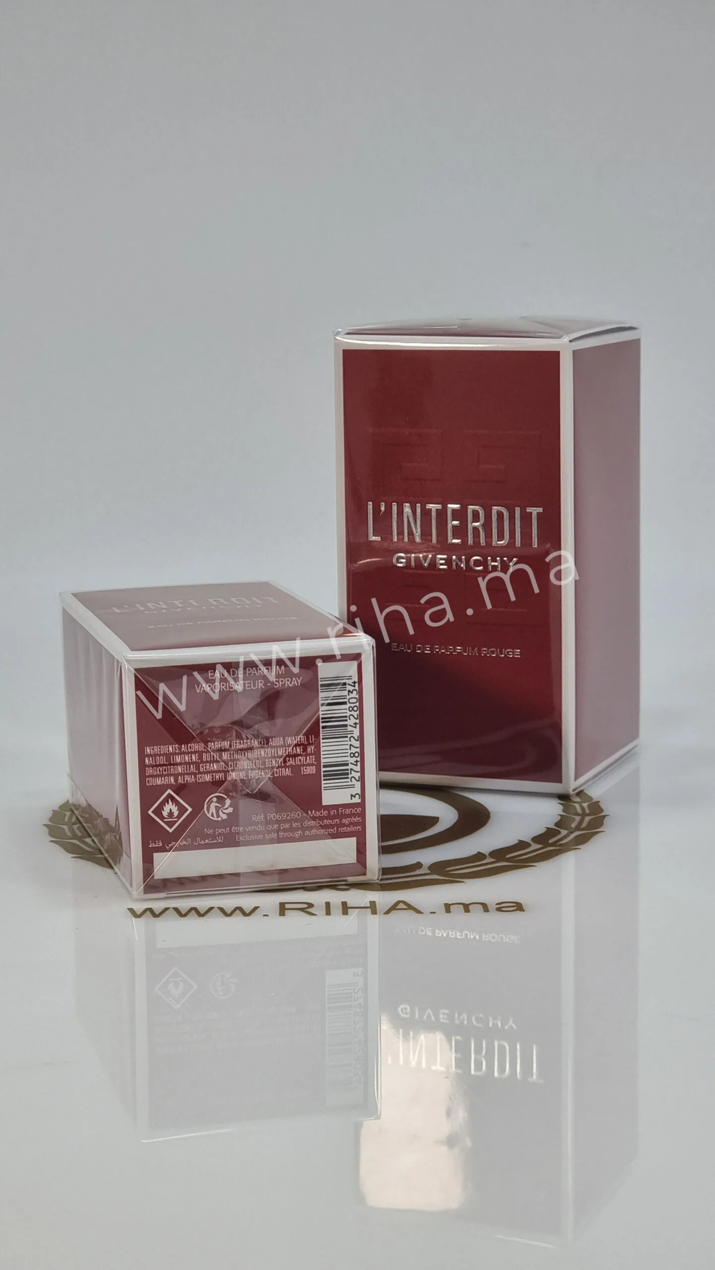 L'Interdit Givenchy L’Interdit Givenchy Eau de Parfum Rouge pour femme 90ml/50ml Givenchy - parfum Maroc