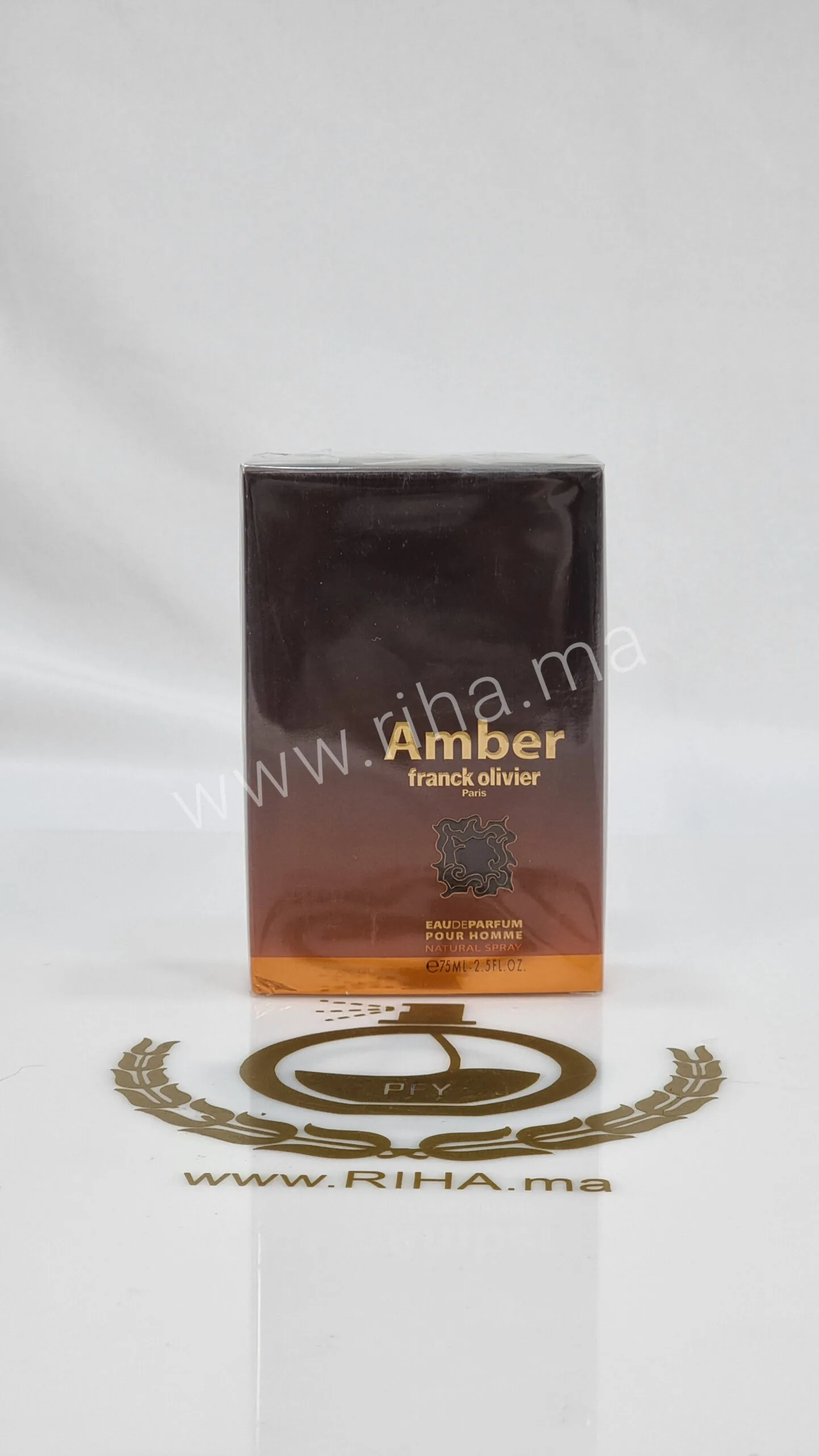 Amber Franck Olivier Amber Franck Olivier eau de parfum pour homme 75ml Franck Olivier - parfum Maroc
