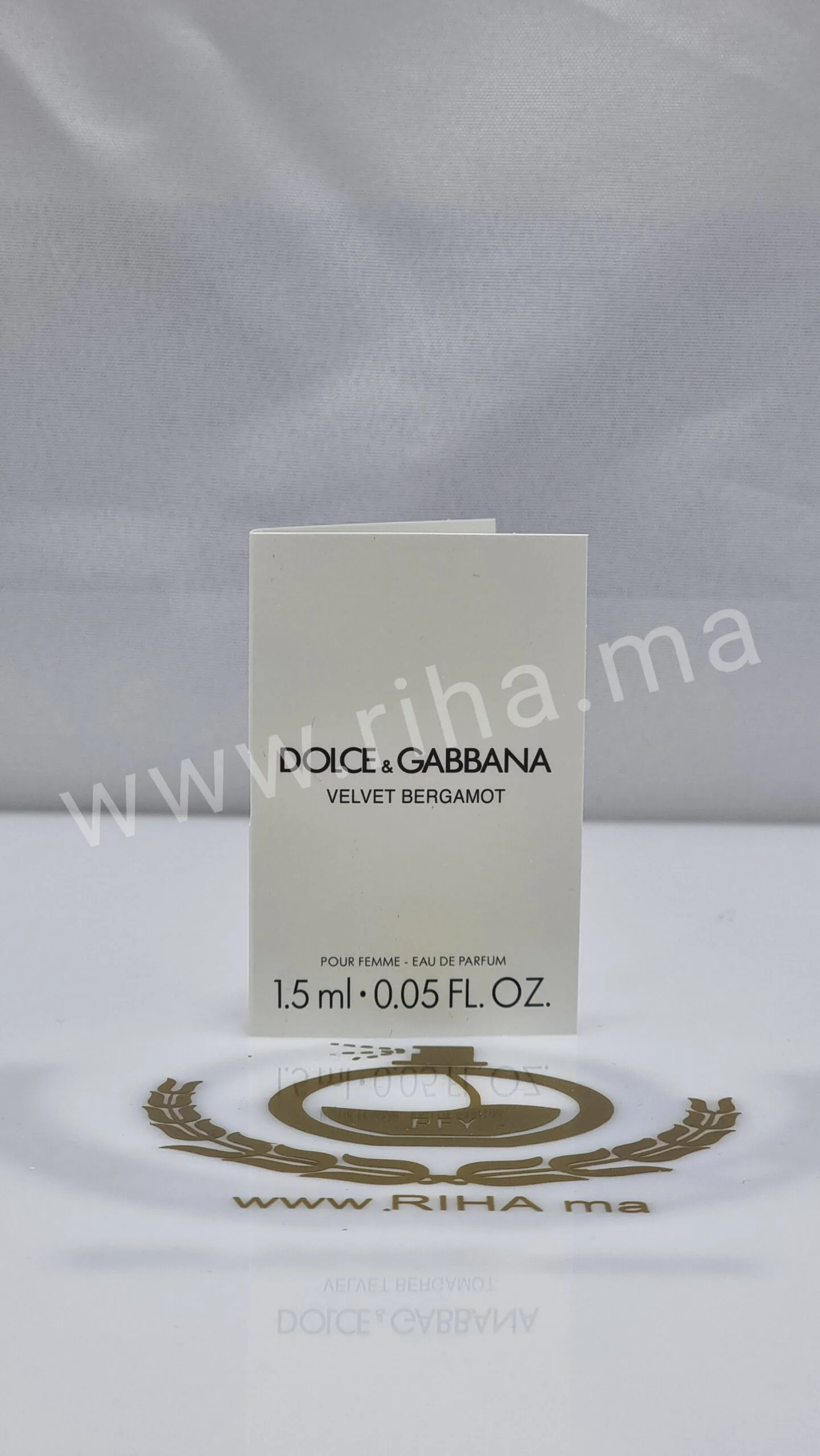 Velvet Bergamot Échantillons Parfum prive Dolce&Gabbana Velvet Bergamot Eau de parfum 1.5ml DOLCE&GABBANA - parfum Maroc