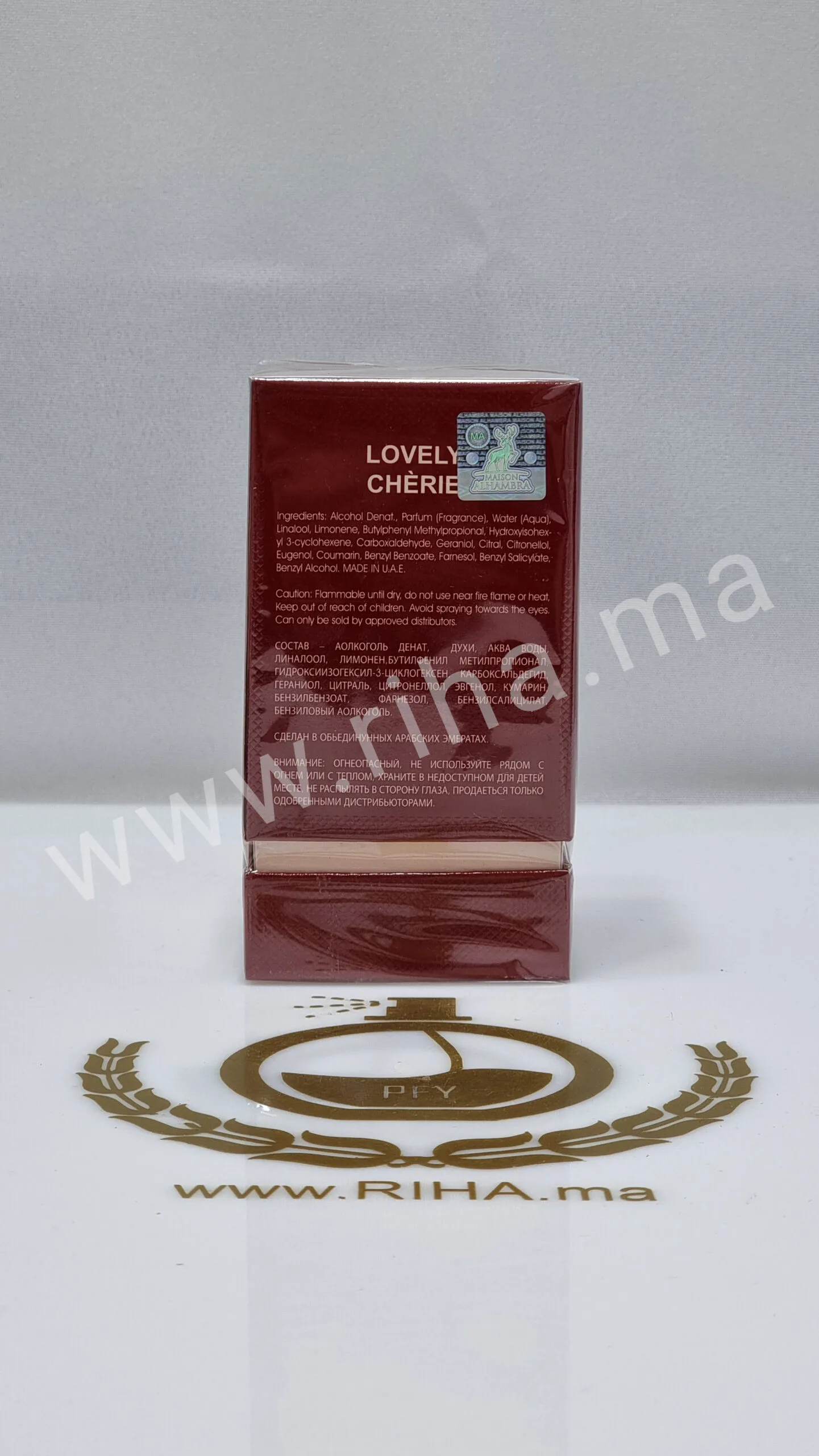 Lovely Chérie Lovely Chérie AL Hambra Eau de Parfum – Tom Ford Clone alhambra - parfum Maroc