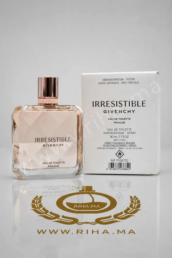 Tester Irresistible Givenchy Eau de Toilette Fraiche 80ml Tester Irresistible Givenchy Eau de Toilette Fraiche 80ml